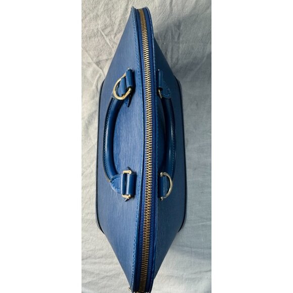 Louis Vuitton Alma PM Blue‎ Epi Leather Handbag with COA - Picture 5 of 13